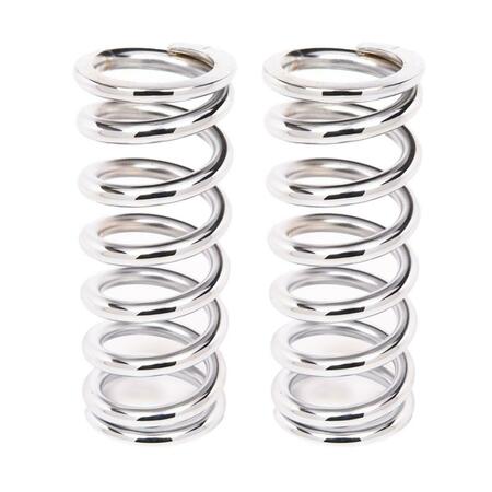 NEXT GEN INTERNATIONAL Coil-Over-Spring, 180 lbs. per in. Rate, 9 in. Length - Chrome, Pair 9-180CH2